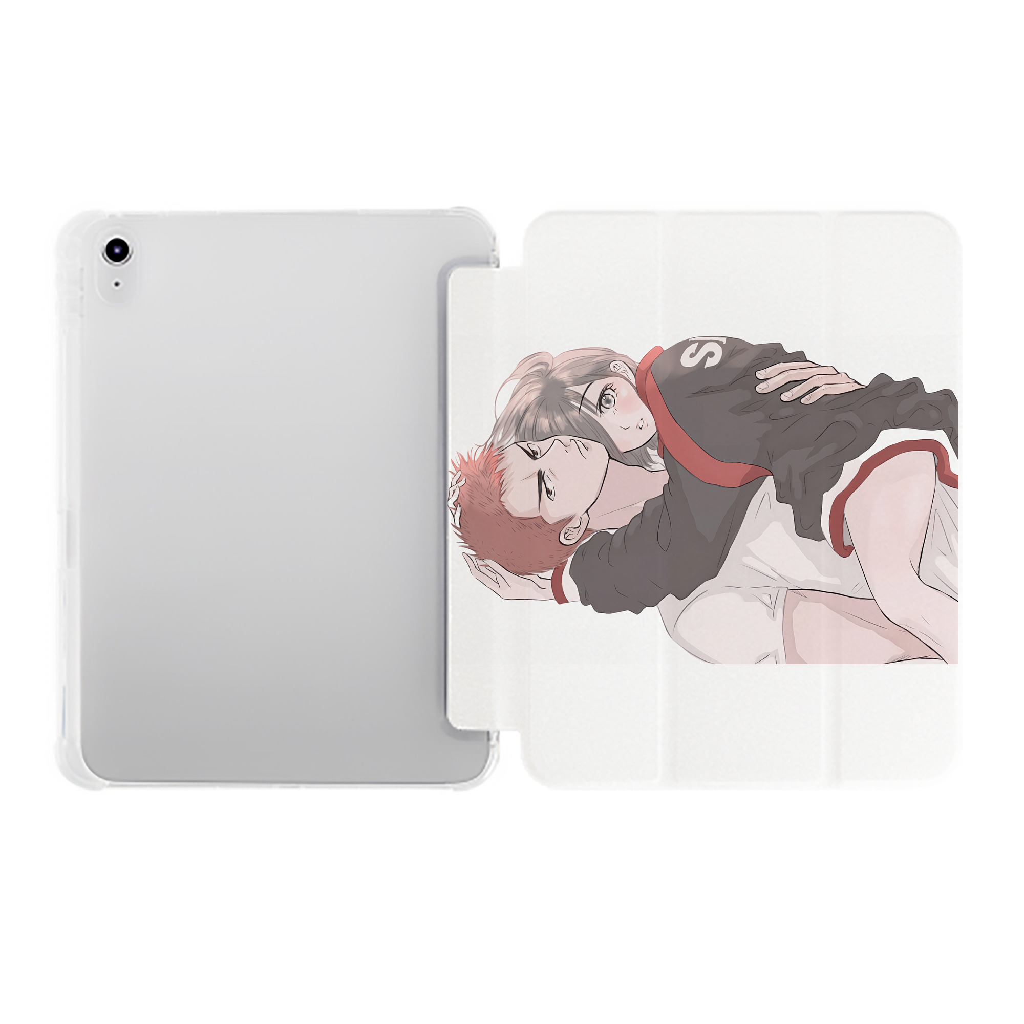 （画像用） SLAM DUNK／スラムダンク IPad ケース ペン収納付き 三つ折りスタンド PUレザー×シリコン 対応機種9.5/10.5/10.9インチ